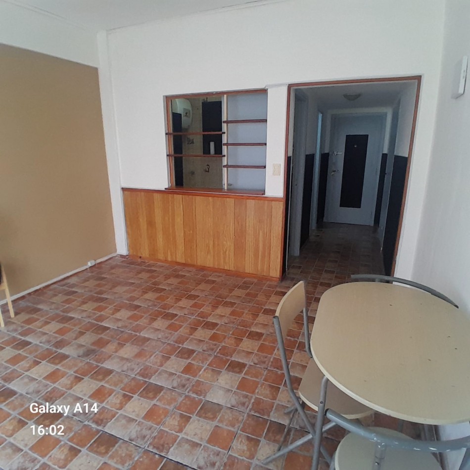 DEPARTAMENTO DE 1 AMBIENTE ZONA CENTRO