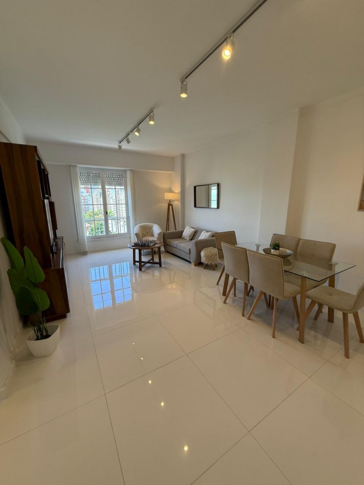 DEPARTAMENTO DE 2 AMBIENTES CON VISTA AL MAR EN EL CENTRO DE MAR DEL PLATA