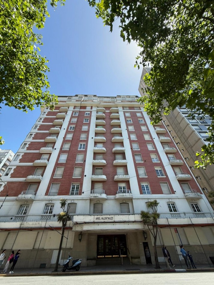 DEPARTAMENTO DE 2 AMBIENTES CON VISTA AL MAR EN EL CENTRO DE MAR DEL PLATA